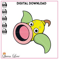 Weepinbell The Pitcher Plant Pokemon SVG