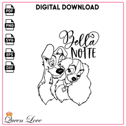 Bella Notte Lady and The Tramp SVG