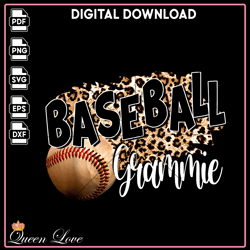 Baseball Grammie Sublimation, Baseball Clipart, Transparent PNG file for sublimation, Baseball Mama Png