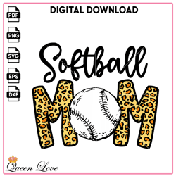 Softball mom, Softball png, Mom Png, Softball mom sublimation