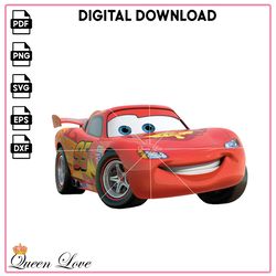 Cars Pixar Adventure Lightning McQueen, Mater, Racing PNG, Pixar SVG, Doc Hudson Journey, SVG Download