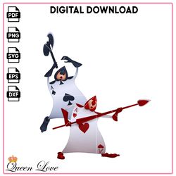 Alice in Wonderland characters, Queen of Hearts PNG, White Rabbit PNG, Caterpillar PNG