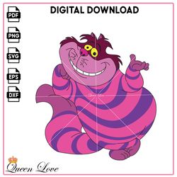 cheshire cat alice in wonderland, cheshire cat png, alice png, mad hatter png, digital