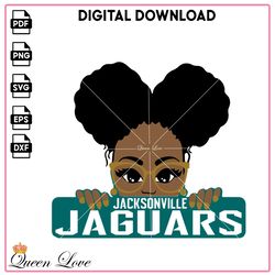 Girl NFL SVG, football Vector, Jaguars Vector, Sport PNG, Jacksonville Jaguars logo PNG, NFL SVG.