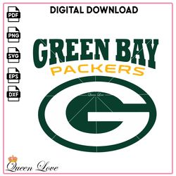 Packers NFL SVG, football Vector, NFL SVG, Sport PNG, Green Bay Packers logo PNG.