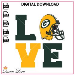 Love Packers NFL SVG, football Vector, NFL SVG, Green Bay Packers store Vector, Sport PNG, news PNG.