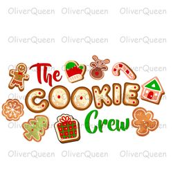 The cookie Crew, Christmas png, Gingerbread Merry Christmas