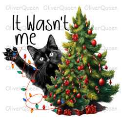 It Wasn T Me, Christmas PNG, Christmas PNG Sublimation