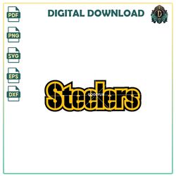 Pittsburgh Steelers PNG, NFL SVG, football Vector, Steelers logo PNG, merchandise PNG, NFL SVG.