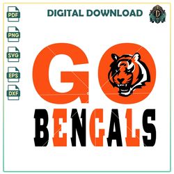 Bengals NFL SVG, football Vector, NFL SVG, Sport PNG, Cincinnati Bengals logo PNG.