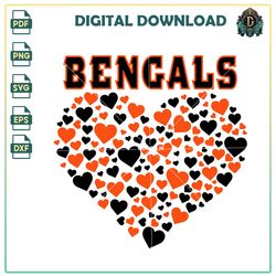Bengals NFL SVG, football Vector, NFL SVG, Cincinnati Bengals tickets Vector, Sport PNG, Bengals gear SVG.