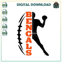 Cincinnati Bengals PNG, NFL SVG, football Vector, Bengals logo PNG, Sport PNG, Bengals Vector, NFL SVG.