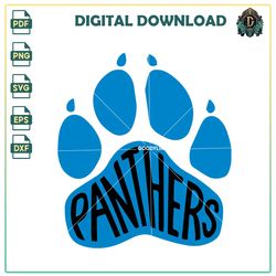 Carolina Panthers PNG, football Vector, NFL SVG, news PNG, Sport PNG, Panthers gear SVG.