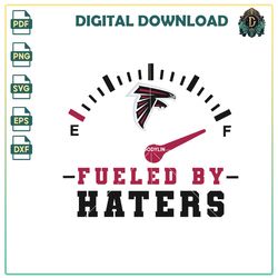 Fueled by haters SVG, Football Vector, NFL SVG, Falcons Vector, news PNG, Sport PNG, Atlanta Falcons