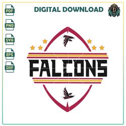 Football team Vector, Sport PNG, Falcons Vector, Atlanta Falcons news PNG, NFL SVG.
