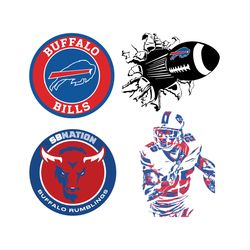 Buffalo Bills Bundle Svg, Sport Svg, Super Bills Svg, Sb Nation Logo Svg, NFL Svg, Buffalo Bills Player Svg, Super Bowl