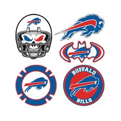 Buffalo Bills SVG Bundle, Bills Logo SVG, Sport SVG, Skull Helmet Bills SVG, Batman Bills Logo SVG, Bills Mascots SVG, N