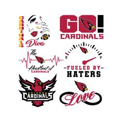 Arizona Cardinals SVG Bundle, Cardinals Logo SVG, Sport SVG, Go Cardinals SVG, Diva Cardinals SVG, Football Teams SVG, N