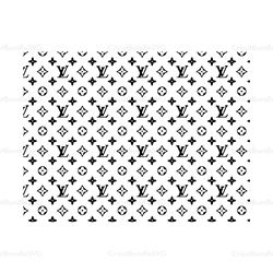 Louis Vuitton Pattern SVG, LV Logo Pattern SVG, Louis Logo SVG, Logo SVG, Fashion Logo SVG, Brand Logo SVG