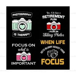 Photography Is Therapy SVG, Taking Photos SVG, Photography Quotes SVG, Designs Photography Svg Bundle, Photography Svg,