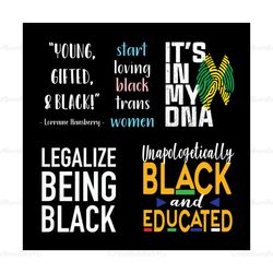 Lagalize Being Black Svg, Black Lives Matter Bundle Svg, Juneteenth Svg, Free Ish Svg
