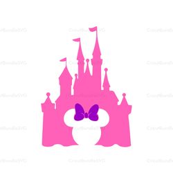 Magic Kingdom SVG, Minnie Mouse SVG, Mickey Mouse SVG, Disney SVG, Disney Characters SVG, Cartoon, Movie Silhouette