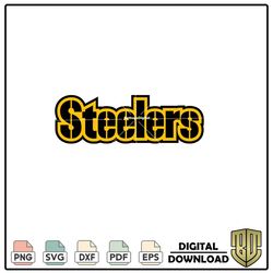 Pittsburgh Steelers PNG, NFL SVG, football Vector, Steelers logo PNG, merchandise PNG, NFL SVG.