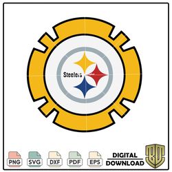 Pittsburgh Steelers PNG, NFL SVG, football Vector, Clipart