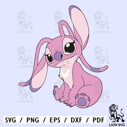 Quality Perfection US Digital Download - Lilo & Stitch Angel - PNG, SVG File for Cricut, HTV, Instant Download