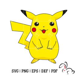 Anime Pocket Monster Pikachu Pokemon SVG
