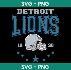 Detroit Lions Football 1930 Svg,Detroit Lions Svg, NFL Logo Svg, NFL Champion Svg, Super Bowl 2024 Svg, Detroit Football