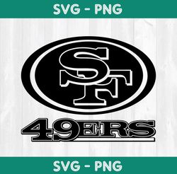 49ers Football Logo Svg, San Francisco 49ers Svg, NFL Logo Svg,NFL Champion Svg,Super Bowl 2024 Svg, 49ers Football Svg