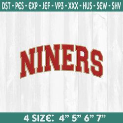 Niners Embroidery Designs, 49ers Embroidery Designs ,NFL Embroidery, NFL Champions Embroidery, Superbowl 2024