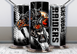Las Vegas Raiders 3D Inflated 20oz PNG, 3D Inflated Las Vegas Raiders Tumbler Png, Football Tumbler Wrap PNG
