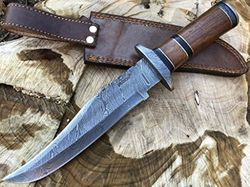 Knives Handmade Damascus Hunting Knife with Sheath