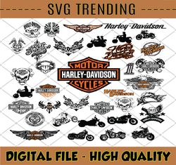 Harley Davidson BUNDLE SVG,png,dxf,harley davidson logo svg,png,dxf,harley davidson cricut,clipart