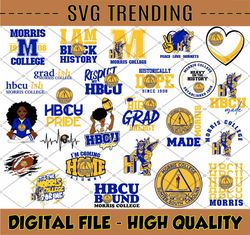 25 Files Morris College Svg, HBCU Teams svg, HBCU Football Svg, Sport Bundle Svg, Sport Bundle Svg, Clipart