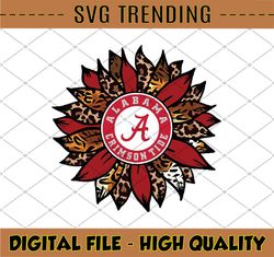 Alabama Sunflower Ready To press Png, NCAA Png, NCAA Sport Png, Digital Download