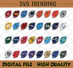 Sport Svg Bundle, Sport team svg Svg, Red-Skins Svg, NFL Teams, NFL Svg, Football Teams Svg, Bundle 32 Files