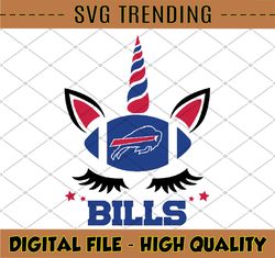 Buffalo Bills Unicorn Svg, Buffalo Bills NFL, Bills Football Team, Bills Svg, Bills NFL Svg, Buffalo Bills Svg, NFL Team