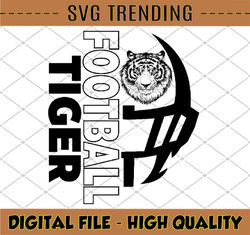 Tiger Football Helmet Svg, Football Tiger Svg, Nfl Svg, NFL Teams, NFL Png, Football Teams Png, Instant Download