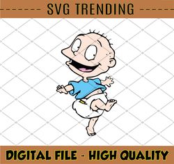 Tommy Pickles Rugrats SVG, png,eps, dxf, Cricut, Silhouette Cut File, Instant DownloadTommy 02