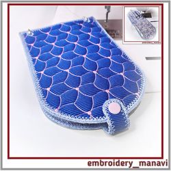 Organizer Case In The Hoop for needlewoman Machine Embroidery Design by Embroidery Manavi 05