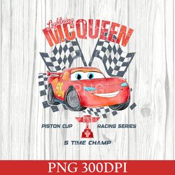 Vintage Lightning McQueen PNG, Disney Cars PNG, Pixar Cars PNG, Disney Cars Land PNG, Lightning McQueen PNG, Disney Trip