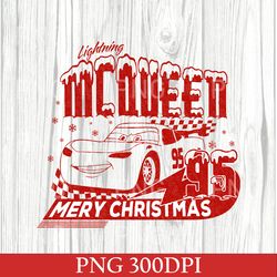 Disney Cars 95 Lightning McQueen & Tow Mater Christmas Lights PNG, Disneyland Xmas Vacation Gift, Cars Christmas Family