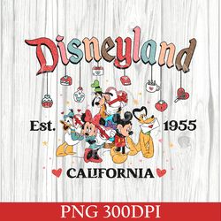 Disneyland 1955 Valentines Day PNG, minnie mickey love PNG, Disney Love PNG, Matching Valentines PNG, Valentines Gifts