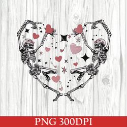 Valentine's Day PNG, Valentines Day Sublimation Design Download, Retro Valentines PNG, Dancing Skeleton Png, XOXO Lover