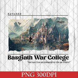 Vintage Basgiath War College PNG, Fourth Wing, Dragon Rider Violet Sorrengail Xaden Riorson Fantasy Bookish The Empyrean