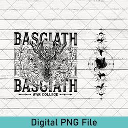 EMBROIDERED Basgiath War College PNG, Fourth Wing PNG, Dragon Rider, Rebecca Yorros, Fourth Wing, Violet Sorrengail PNG