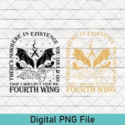 Retro Fourth Wing Embroidered PNG, Basgiath War College, YA Fantasybook, Wing Leader, Gift For Readers, Xaden Riorson